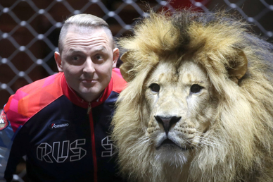 Mash: укротитель диких кошек Запашный сломал зубы за 3 млн рублей