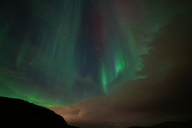 Над европейской частью РФ в ближайшие часы можно будет увидеть полярное сияние