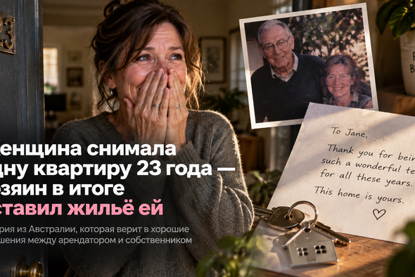 Женщина снимала одну квартиру 23 года — хозяин в итоге оставил жильё ей