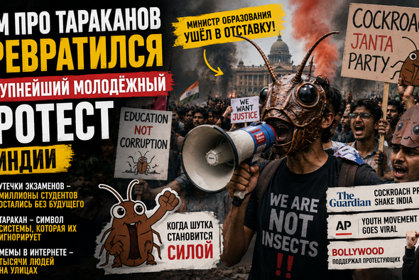 Как мем про тараканов заставил министра уйти в отставку