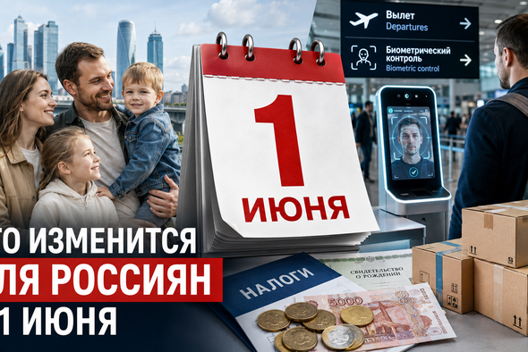 Что изменится для россиян с 1 июня 2026 года: новые законы