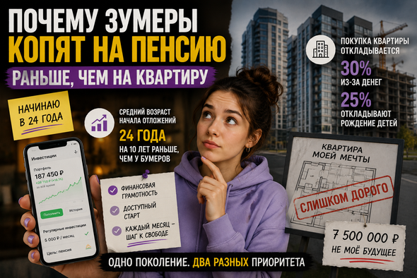 Скоро 25? Пора копить на пенсию!