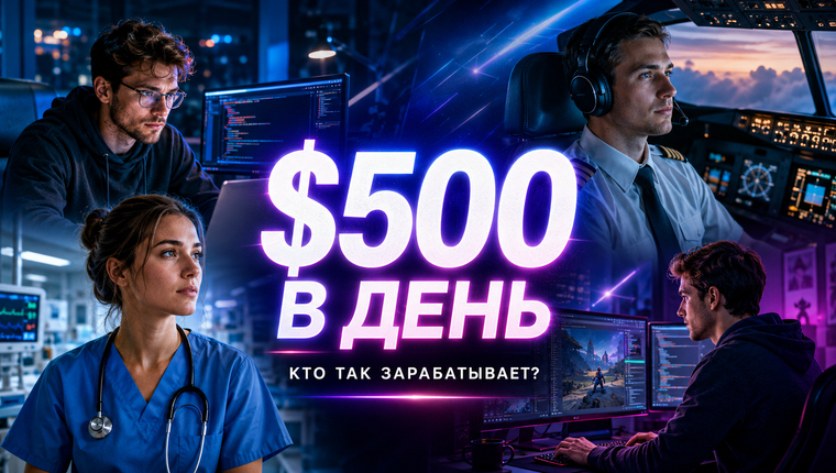 Люди с доходом от $500 в день рассказали, кем работают. Ответы оказались неочевидными