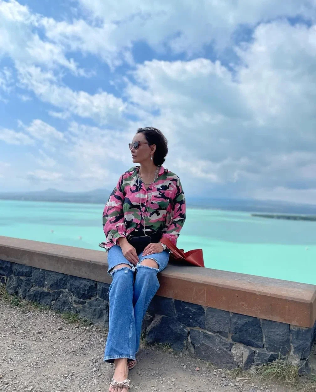 Алия Галицкая в путешествии. Фото: aliya_galitsky/Instagram (компания-владелец Meta признана в России экстремистской и запрещена)