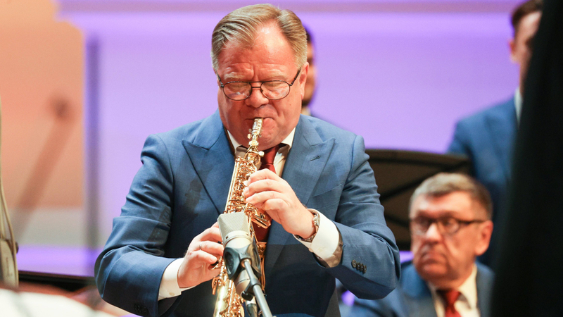 Игорь Бутман на Moscow Jazz Festival. Фото: Валерия Калугина/ТАСС