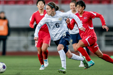 Женская сборная России по футболу разгромно проиграла Северной Корее