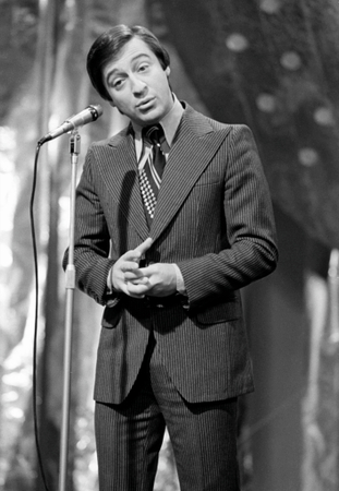 Геннадий Хазанов на съемках «Голубого огонька» в 1979 году. Валентин Мастюков/ТАСС