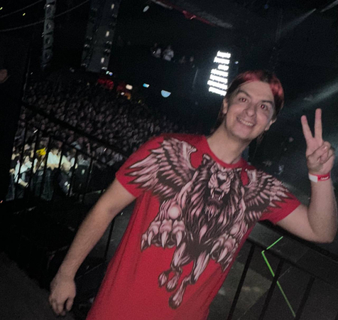 Иван Золо на своем концерте/соцсети Ивана Золо