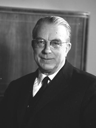 Ганс Глобке в 1963 году. Renate Patzek/Bundesarchiv