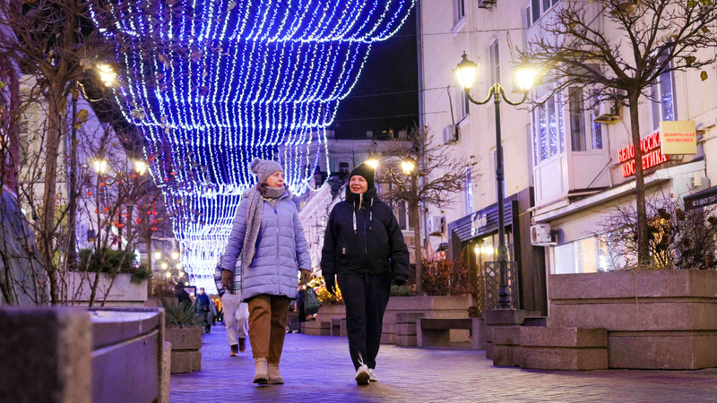 Женщины в Соборном переулке. Эрик Романенко/ТАСС