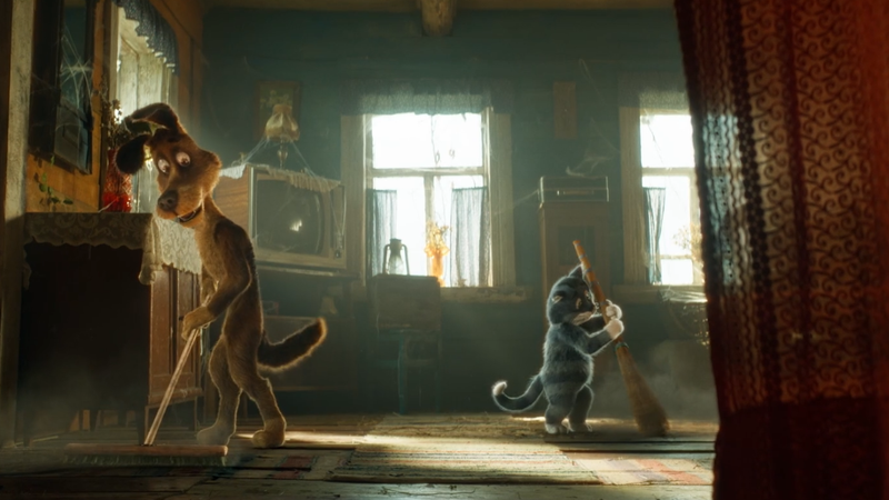 Кадр из трейлера фильма «Простоквашино»