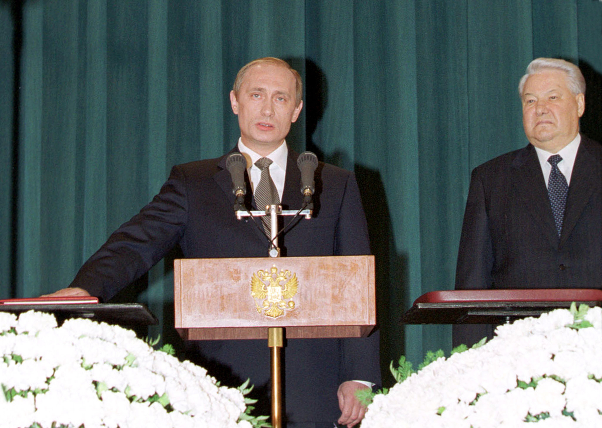 Инаугурация Путина в 2000 году. Фото: Сергей Величкин/Владимир Родионов/ИТАР-ТАСС