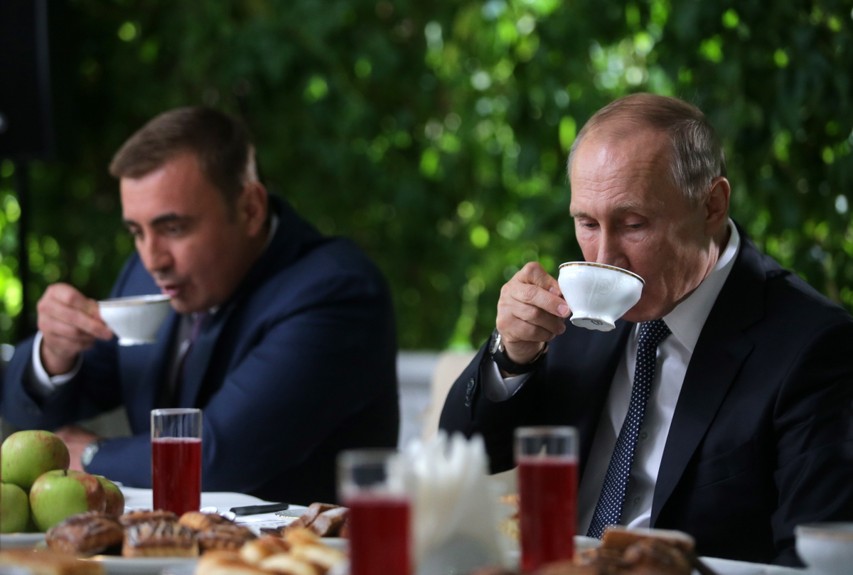 Дюмин и Путин в Тульской области в 2016 году. Фото: Михаил Метцель/ТАСС