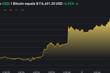 Биткоин впервые в истории превысил $118 тысяч 