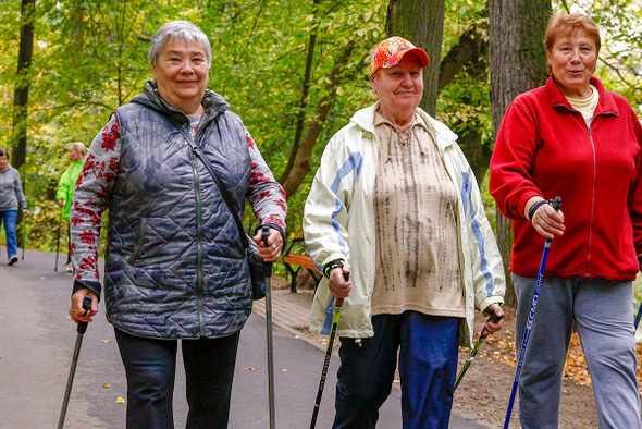Старость в радость: как московские пенсионеры могут провести время в парках
