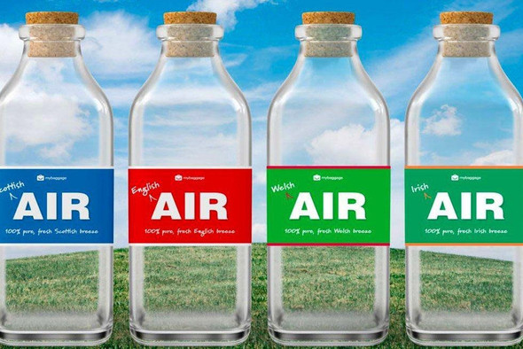 Компания My Baggage начала поставлять в супермаркеты бутылки со свежим природным воздухом