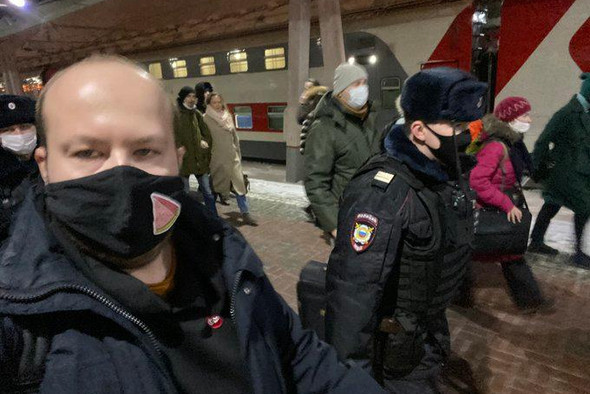 В Москве задержали сотрудника ФБК Георгия Албурова