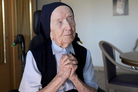 116-летняя монахиня во Франции смогла победить коронавирус