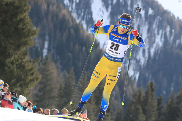 Швед Понсилуома выиграл спринт на чемпионате мира по биатлону