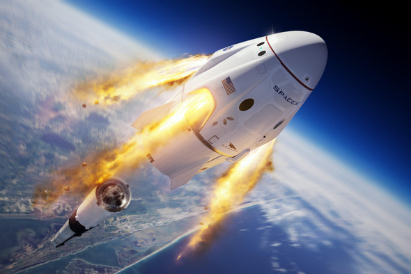 Ложный сигнал о пожаре и разгерметизации на МКС от корабля Илона Маска
