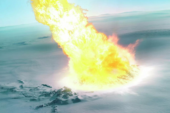 В Антарктиде 430 тысяч лет назад упал метеорит