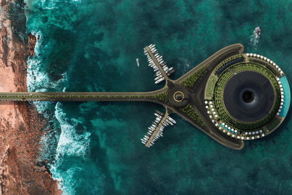 В Катаре построят плавучий эко-отель