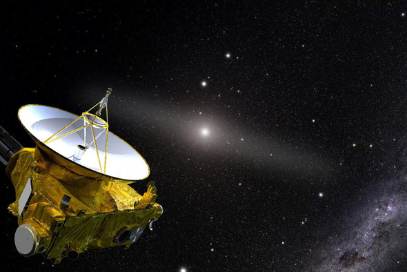 Зонд New Horizons достиг границы Солнечной системы