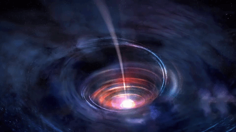 Пробудились две сверхмассивные черные дыры