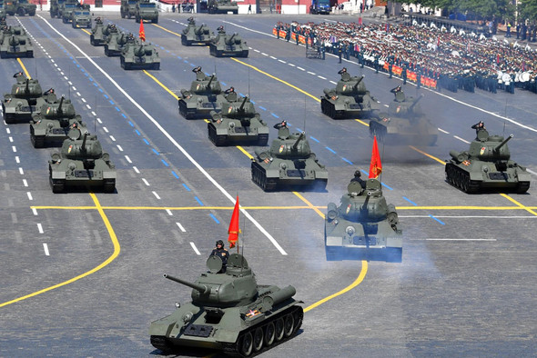 Порядок проезда военной техники 9 мая 2021 на Красной площади