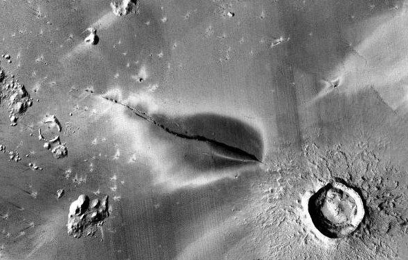Ученые выяснили, что в последний раз на Марсе вулкан извергался 50 000 лет назад