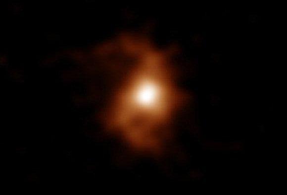 Астрономы обнаружили древнейшую спиральную галактику