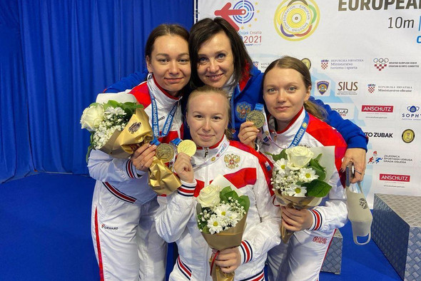 Россия завоевала два золота на чемпионате Европы по стрельбе