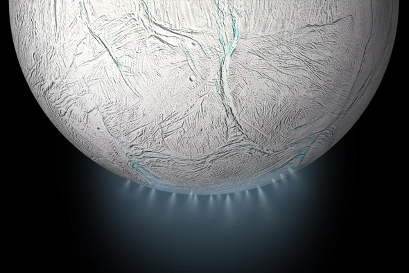 Ледяные гейзеры на спутнике Сатурна Энцеладе могут указывать на возможную жизнь