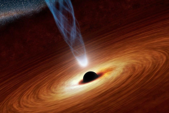 Ученые сфотографировали струи плазмы в окрестностях сверхмассивной черной дыры