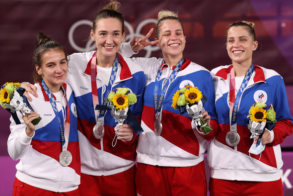 Игроки женской сборной по баскетболу 3х3 поделились эмоциями после серебра на Олимпиаде