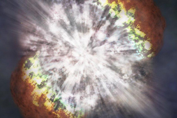 «Кеплер» получил первый в истории снимок вспышки сверхновой