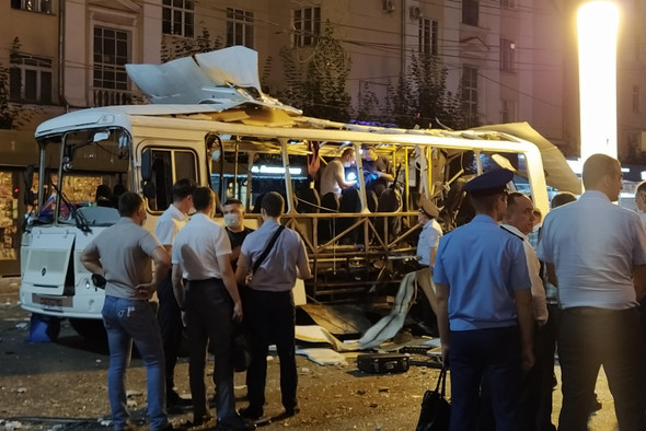 В Воронеже взорвался автобус с пассажирами. Главное