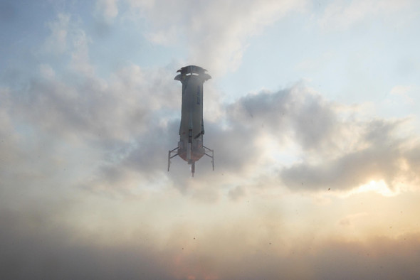 Запуск New Shepard прошел успешно. В этот раз на борту не было людей