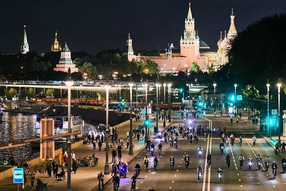 В Москве открылась регистрация на ночной велофестиваль 9 июля