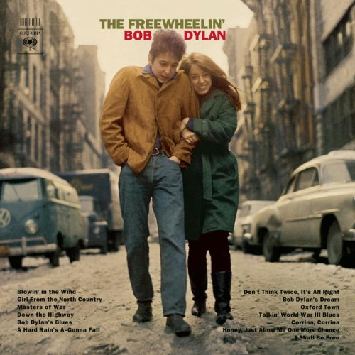 Обложка альбома The Freewheelin’ Bob Dylan