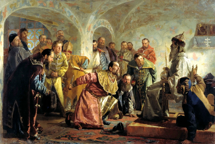 Николай Неврев. «Опричники». 1870-е./Wikimedia commons