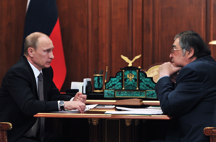 Путин и Тулеев, 2015 год. Фото: Михаил Климентьев/ТАСС