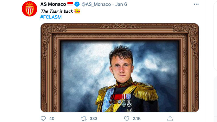 ФОТО: @AS_Monaco / twitter.com
