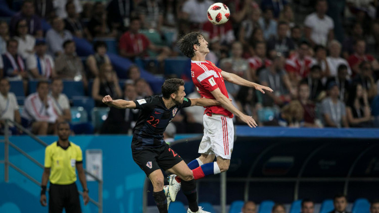 Россия — Хорватия, 1/4 финала чемпионата мира-2018 (фото: Dokshin Vlad / shutterstock.com)