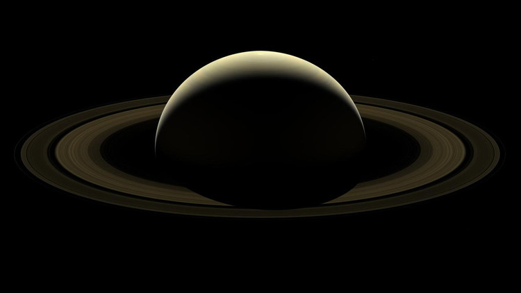 Прощальный снимок Сатурна от «Кассини» / NASA / JPL-Caltech / SSI / Kevin M. Gill