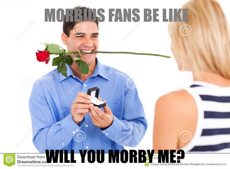 Фанаты Морбиуса такие: — Ты морбишься на мне?