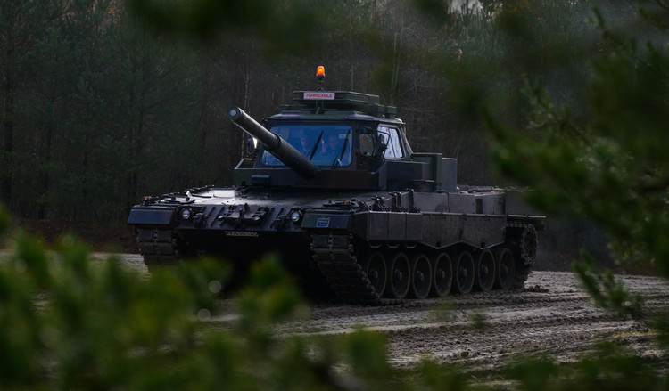 Немецкий танк Leopard 2. Источник: dpa/picture-alliance