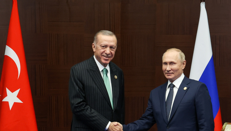 Переговоры, зерно и газовый хаб: о чем Эрдоган намерен поговорить с Путиным