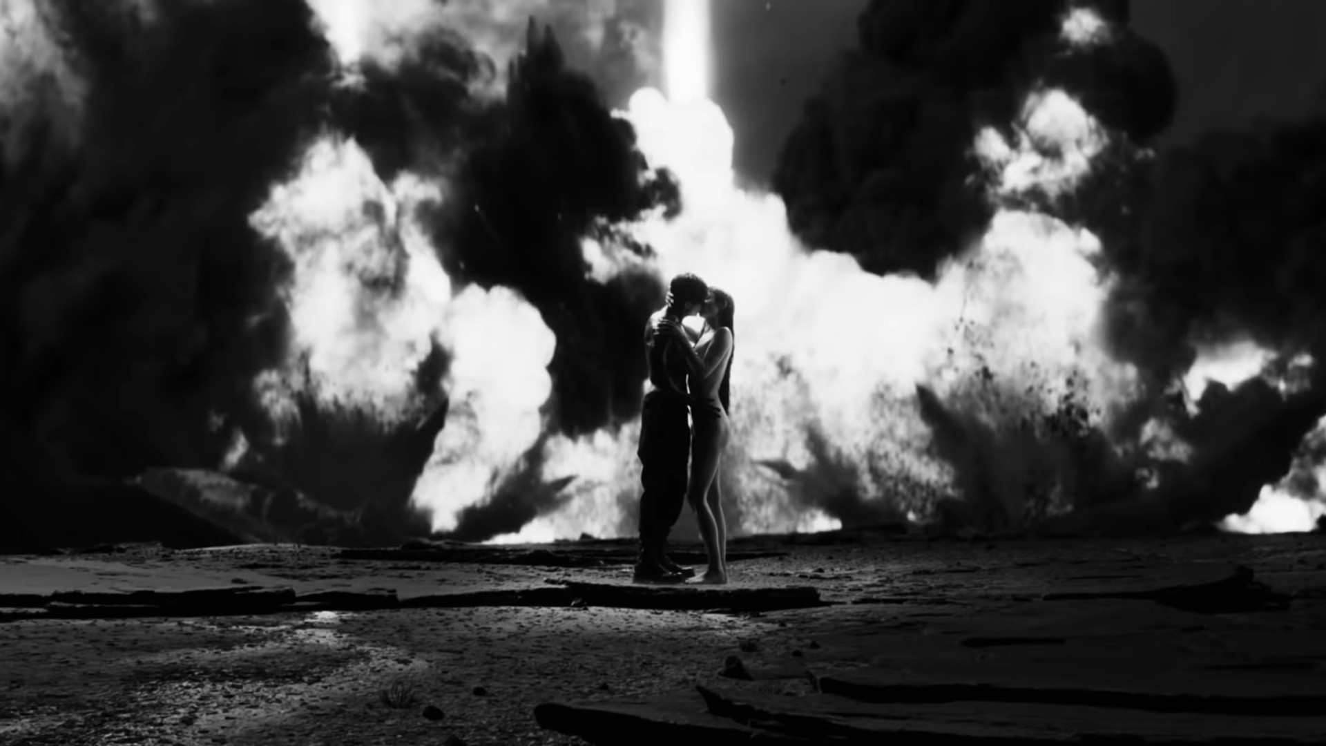Кадр из клипа на песню God Is A Weapon/YouTube