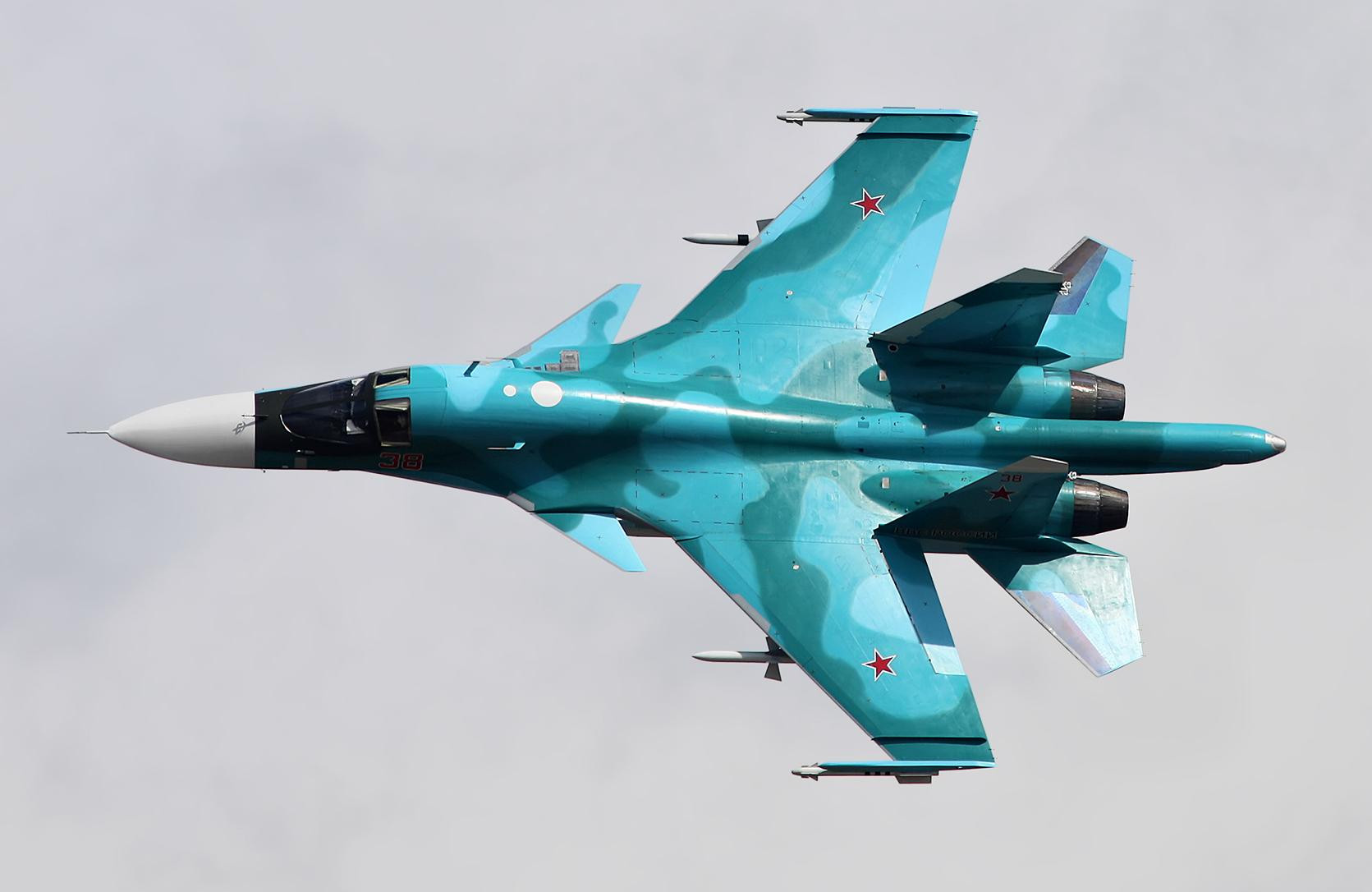 Су-34 на МАКС 2015 / Vitaly V. Kuzmin / Wikimedia Commons